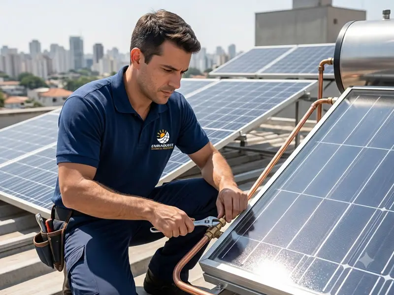 Aquecimento solar para piscina