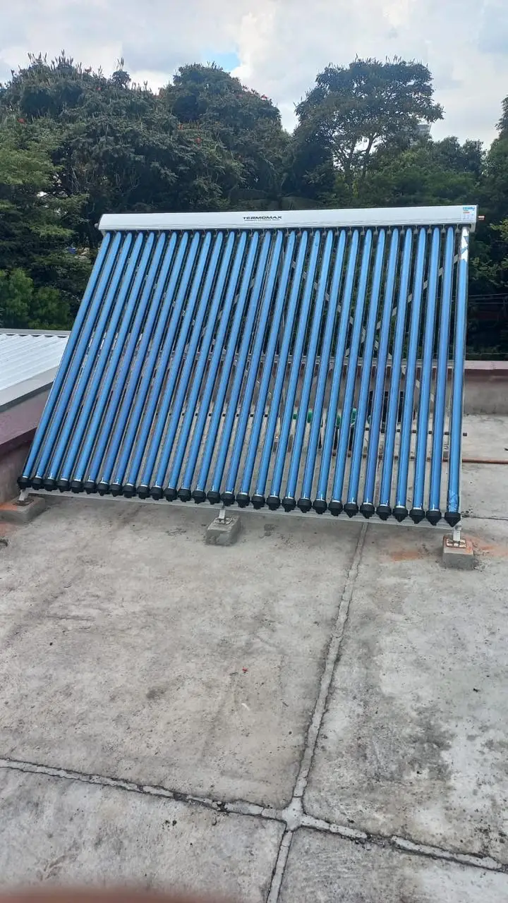 Coletores solares para aquecimento de água com boiler